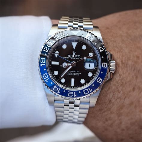 rolex gmt master 2 1998|Rolex GMT Master 2 batgirl.